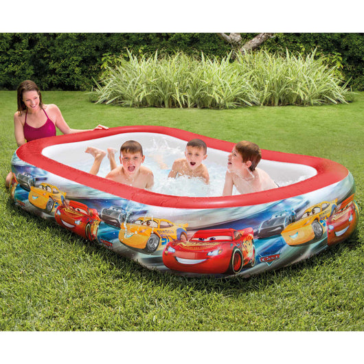 INTEX Piscina Multicolore Cars Swim Center 262x175x56 cm