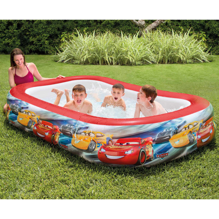 INTEX Piscina Multicolore Cars Swim Center 262x175x56 cm