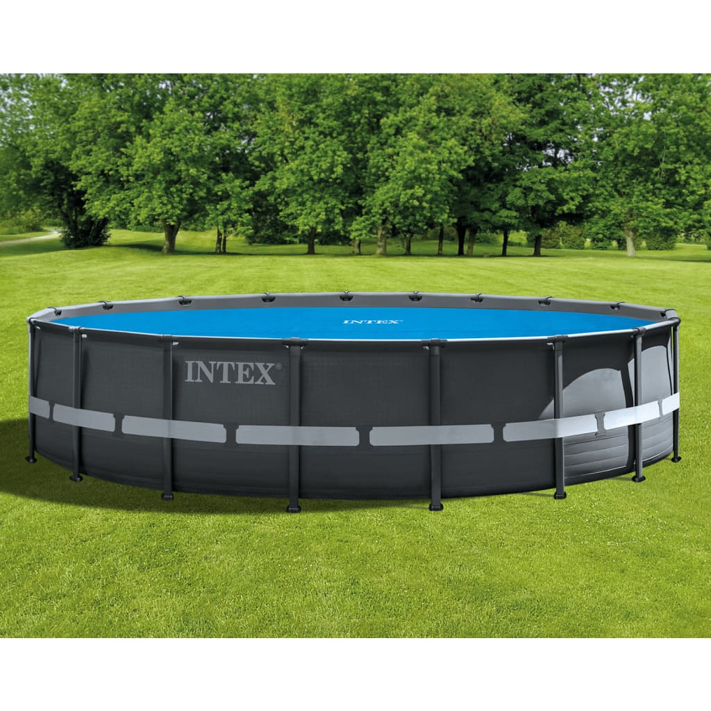 INTEX Copertura Solare per Piscina Blu 538 cm in Polietilene 3202952