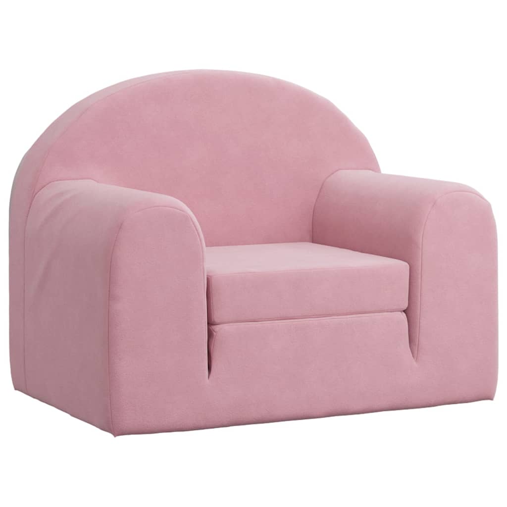 Divano Letto per Bambini Rosa in Morbido Peluchecod mxl 134391