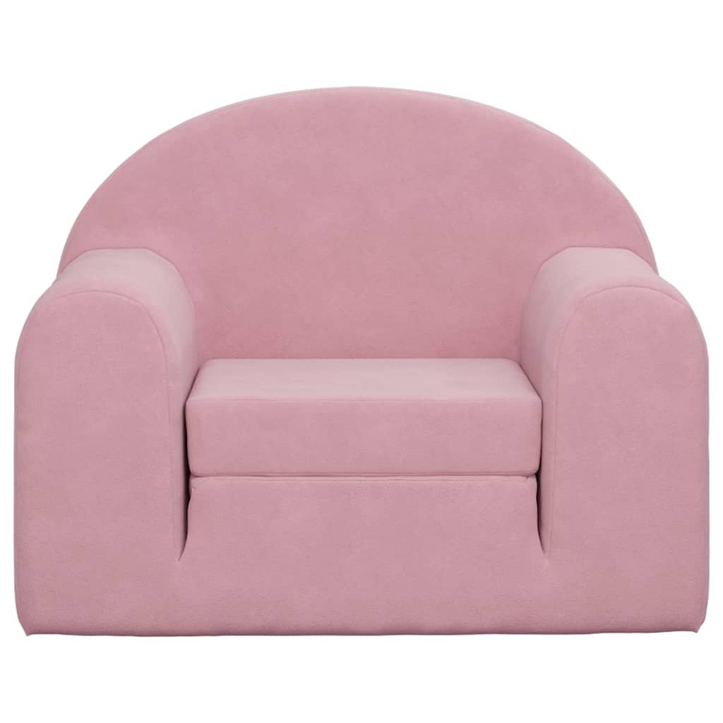 Divano Letto per Bambini Rosa in Morbido Peluchecod mxl 134391