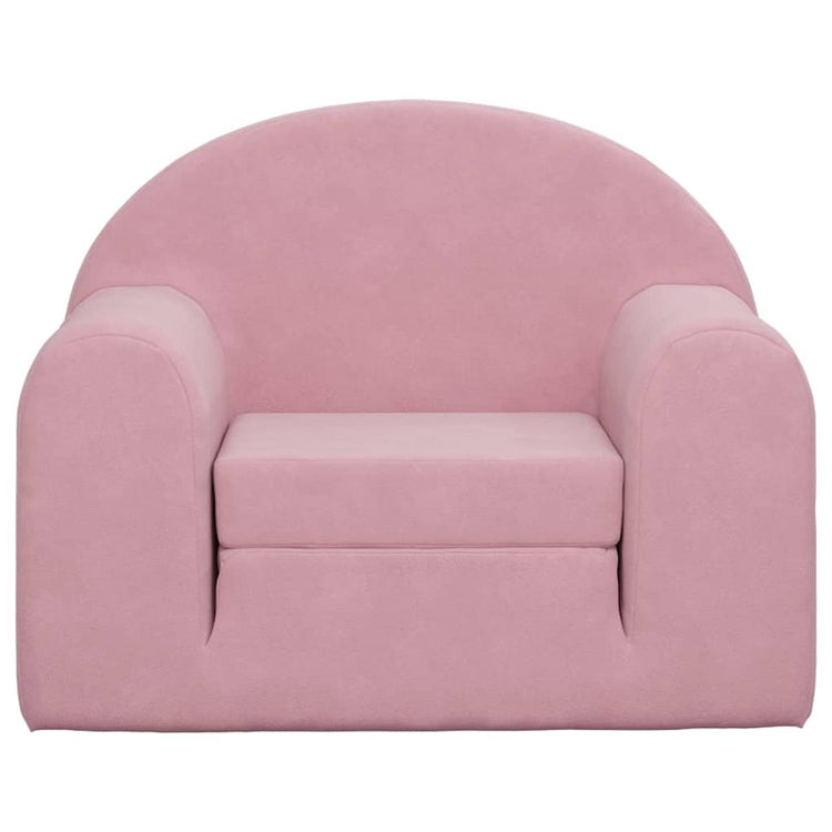 Divano Letto per Bambini Rosa in Morbido Peluchecod mxl 134391