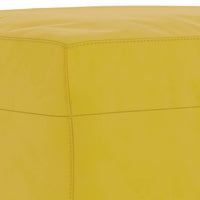 Set di Divani 3 pz con Cuscini Giallo in Velluto 3202050