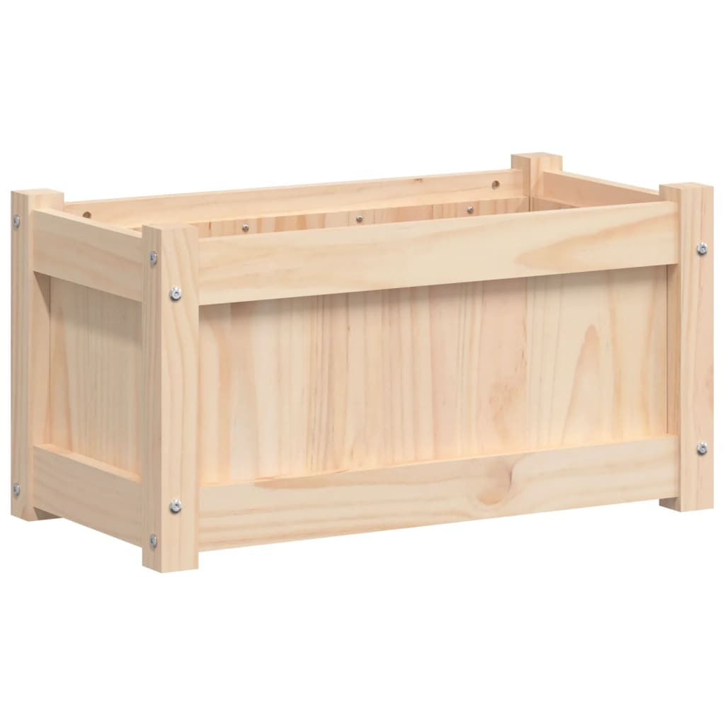 Fioriera da Giardino 60x31x31 cm in Legno Massello di Pinocod mxl 132542