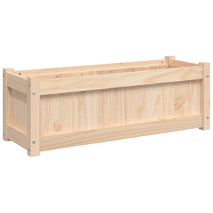 Fioriere da Giardino 2 pz in Legno Massello di Pino 837450