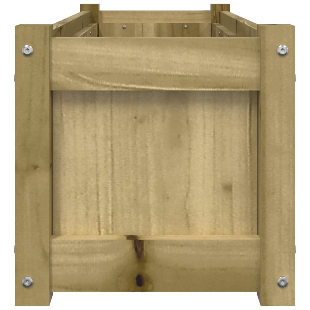 Fioriera da Giardino 90x31x31 cm in Legno di Pino Impregnato 837457