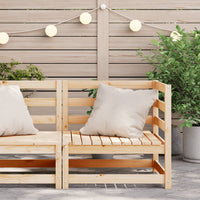 Divano Angolare da Giardino 70x70x67cm Legno Massello di Pino 837900