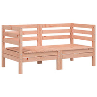 Divani Angolari da Giardino 2pz in Legno Massello di Douglas 837989