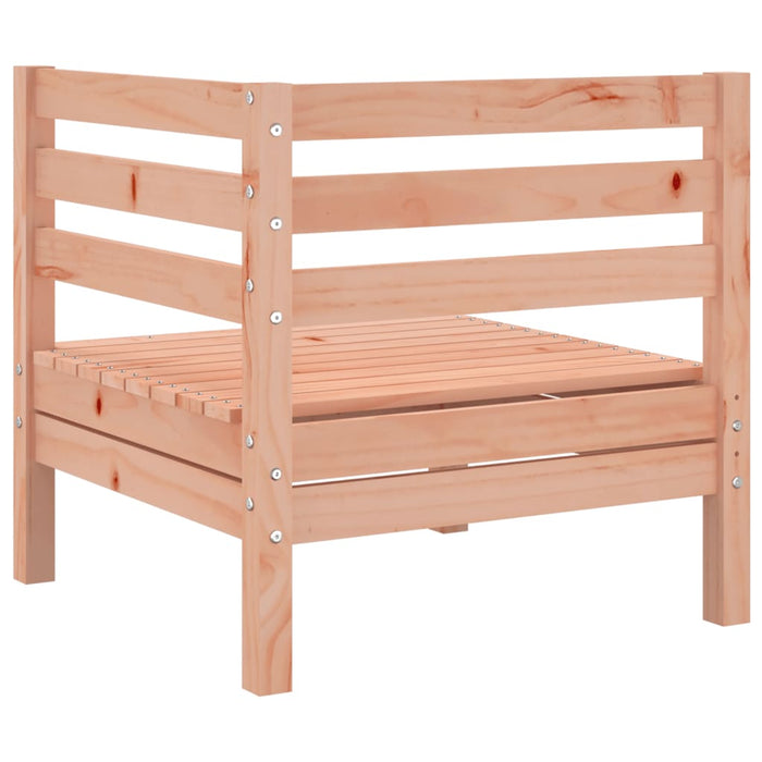 Divani Angolari da Giardino 2pz in Legno Massello di Douglas 837989