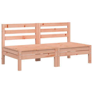 Divani Senza Braccioli da Giardino 2pz Legno Massello Douglascod mxl 112026