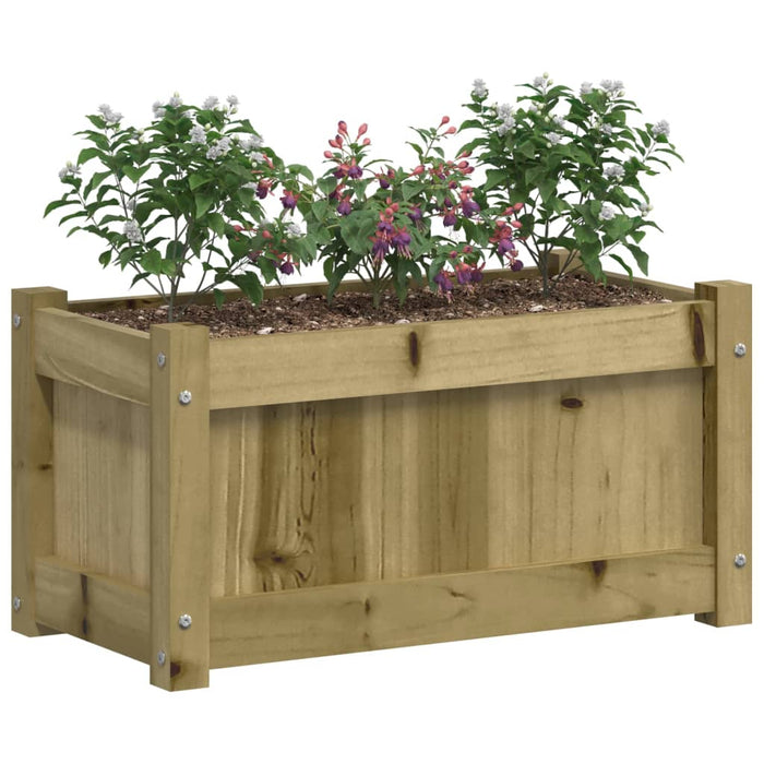 Fioriera da Giardino 60x31x31 cm in Legno di Pino Impregnato 837447