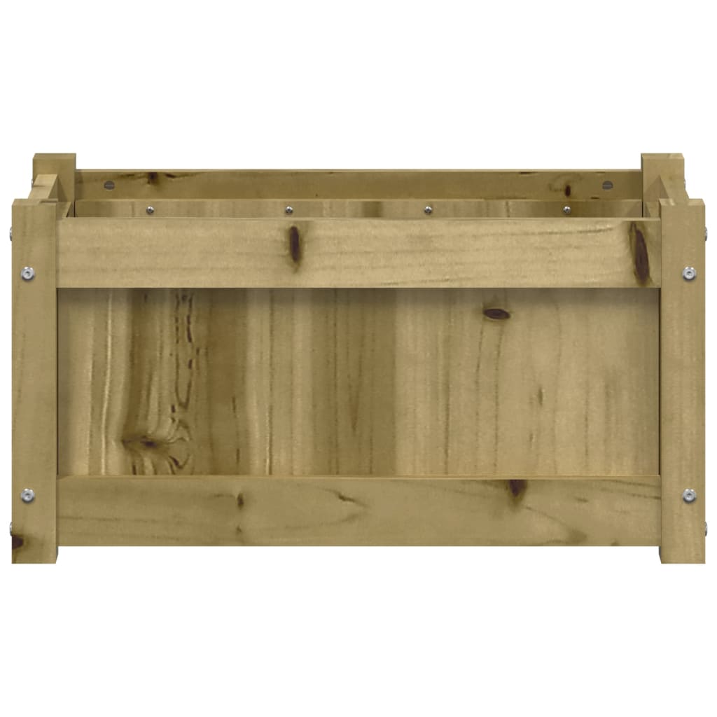 Fioriera da Giardino 60x31x31 cm in Legno di Pino Impregnato 837447