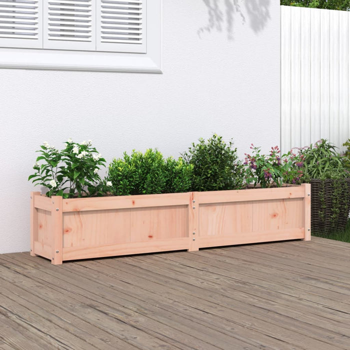 Fioriera da Giardino 150x31x31 cm in Legno Massello di Douglas 837480