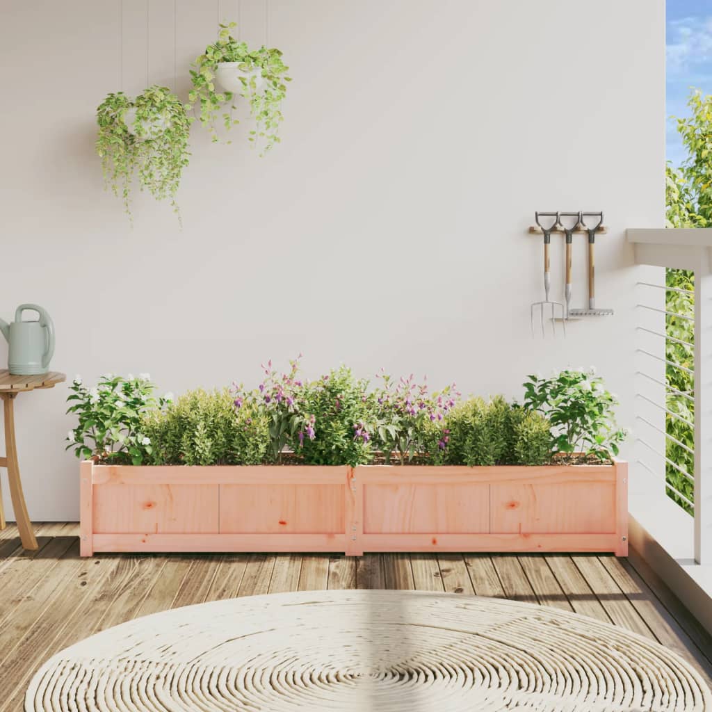 Fioriera da Giardino 180x31x31 cm in Legno Massello di Douglascod mxl 133195