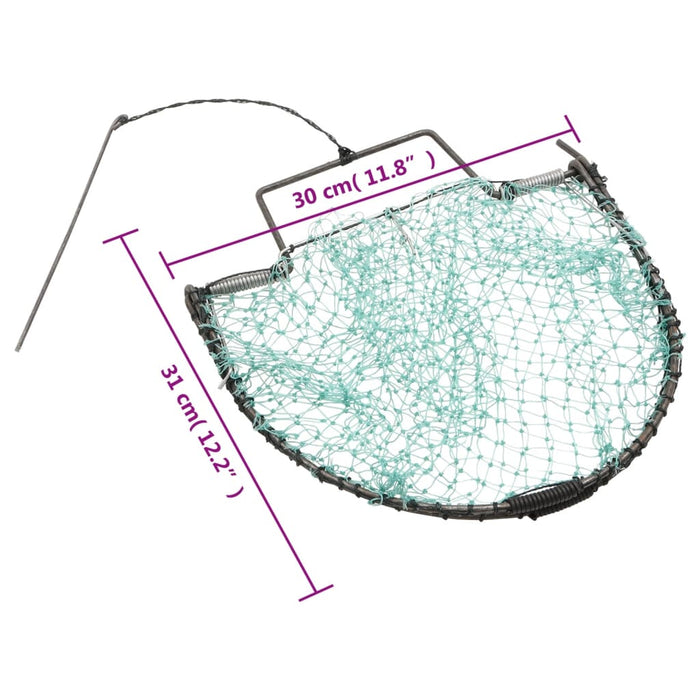 Trappola per Uccelli Verde 30 cm in Acciaio 155265