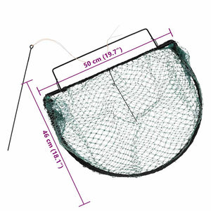 Trappola per Uccelli Verde 50 cm in Acciaio 155267