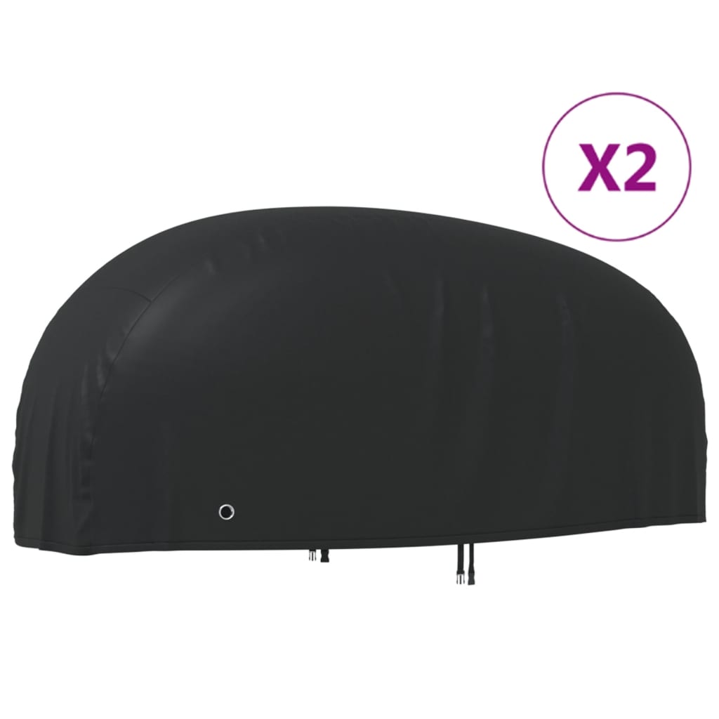 Coperture per Moto 2pz 245x105x125 cm 210D in Tessuto Oxford 3203404