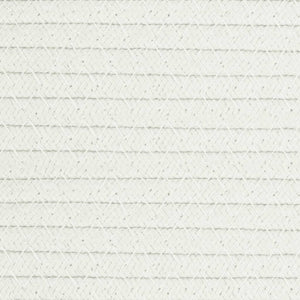 Cestini Portaoggetti 2pz Beige e Bianco Ø24x18 cm in Cotone 358455