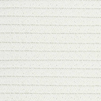 Cestino Portaoggetti Grigio e Bianco Ø40x25 cm in Cotone 358461