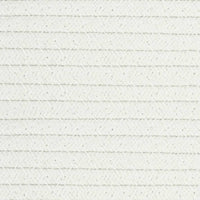 Cestino Portaoggetti Grigio e Bianco Ø38x46 cm in Cotone 358482