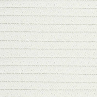 Cestino Portaoggetti con Coperchio Bianco Nero Ø40x35cm Cotone 358499