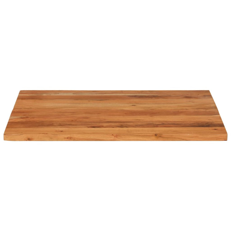 Piano per Tavolo 90x90x2,5 cm Quadrato Legno Massello di Acacia 370942