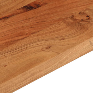 Piano Tavolo 100x30x3,8 cm Rettangolare Legno Massello Acacia 370961