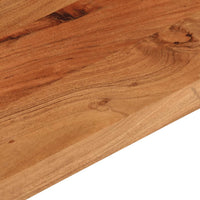 Piano Tavolo 100x40x3,8 cm Rettangolare Legno Massello Acacia 370973