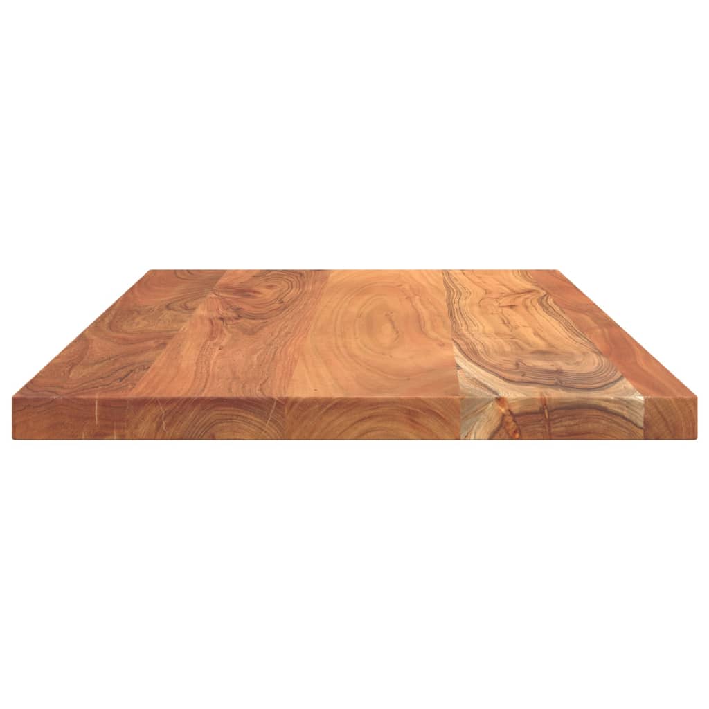 Piano Tavolo 110x70x3,8 cm Rettangolare Legno Massello Acacia 371001