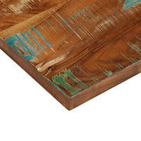 Piano Tavolo 40x20x2,5 cm Rettangolare in Massello di Recupero 371008