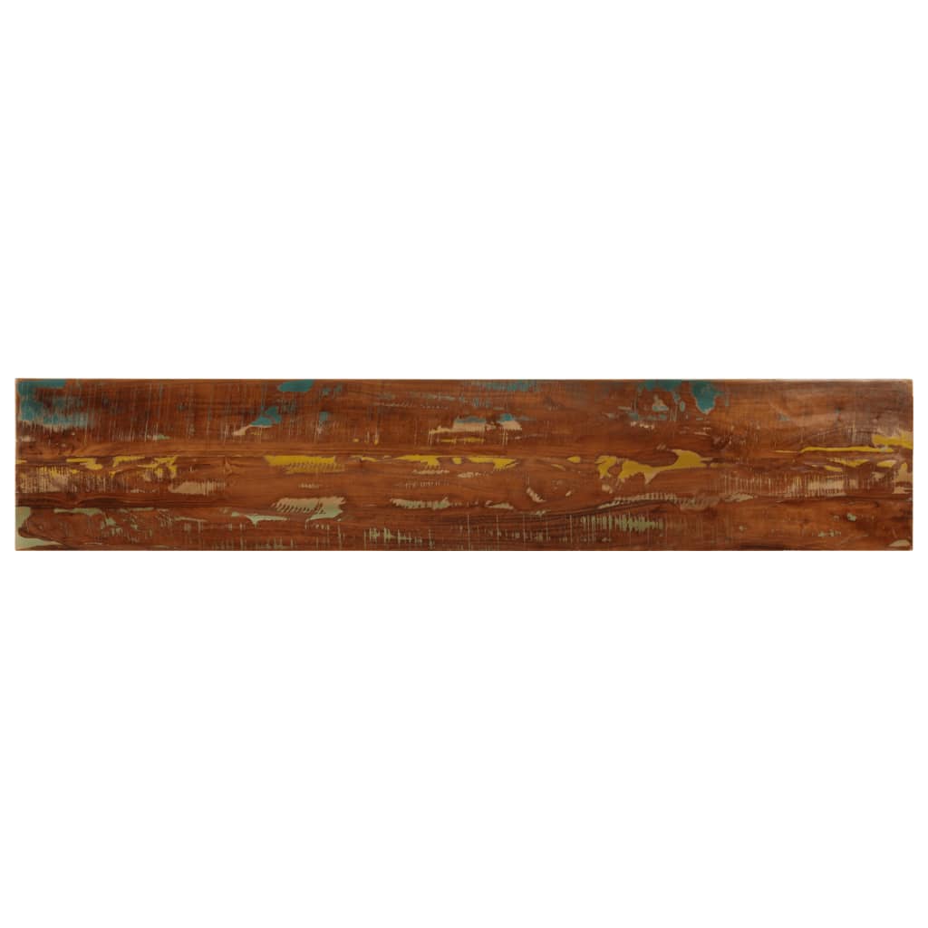Piano Tavolo 180x40x3,8 cm Rettangolare in Massello di Recupero 371119