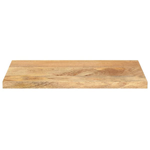 Piano per Tavolo 40x30x2,5 cm Rettangolare Legno Massello Mango 371432