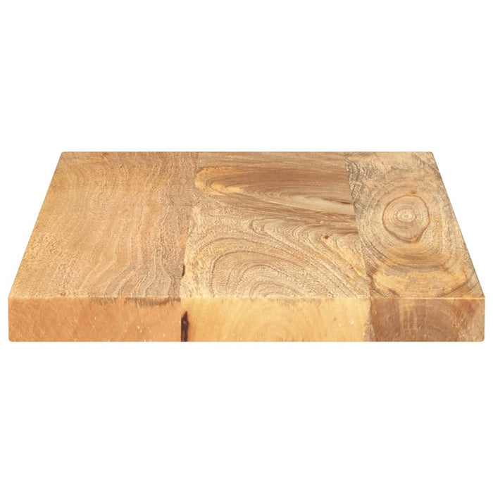 Piano per Tavolo 40x30x2,5 cm Rettangolare Legno Massello Mango 371432