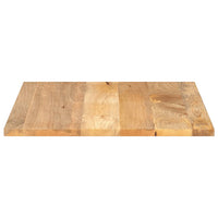 Piano per Tavolo 70x70x2,5 cm Quadrato Legno Massello di Pino 371474