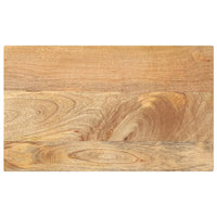 Piano per Tavolo 50x20x3,8 cm Rettangolare Legno Massello Mango 371486