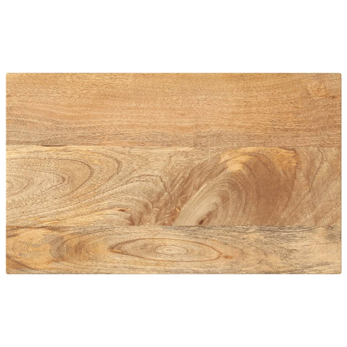 Piano per Tavolo 40x30x3,8 cm Rettangolare Legno Massello Mango 371497