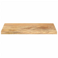 Piano per Tavolo 40x30x3,8 cm Rettangolare Legno Massello Mango 371497