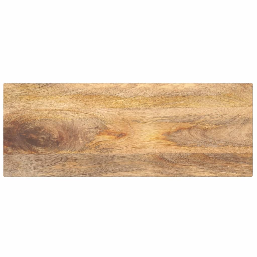 Piano per Tavolo 90x30x3,8 cm Rettangolare Legno Massello Mango 371502