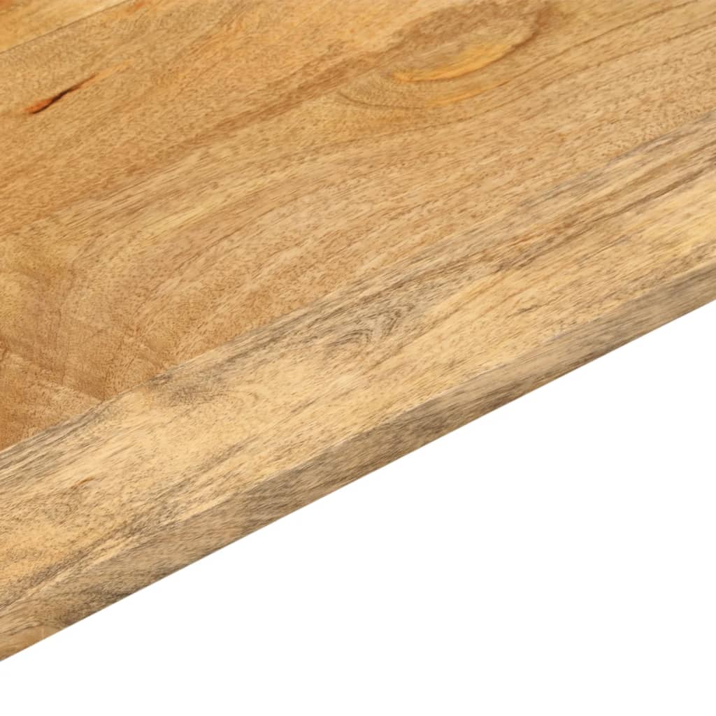 Piano per Tavolo 70x40x3,8 cm Rettangolare Legno Massello Mango 371512