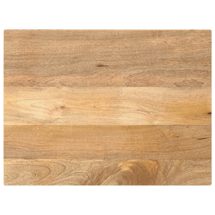 Piano per Tavolo 70x60x3,8 cm Rettangolare Legno Massello Mango 371532