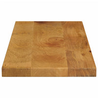 Piano per Tavolo 90x20x3,8 cm Rettangolare Legno Massello Mango 371620