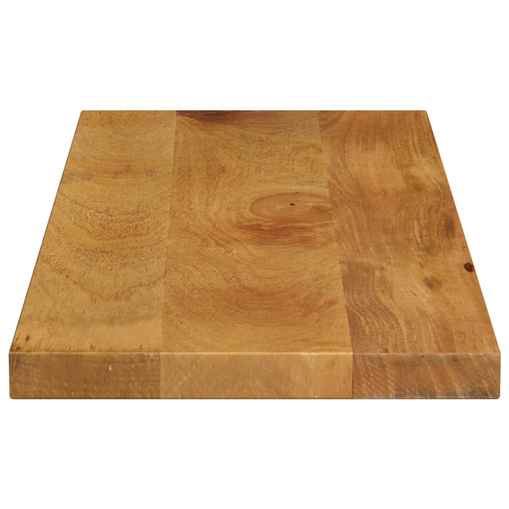 Piano per Tavolo 80x30x3,8 cm Rettangolare Legno Massello Mango 371631