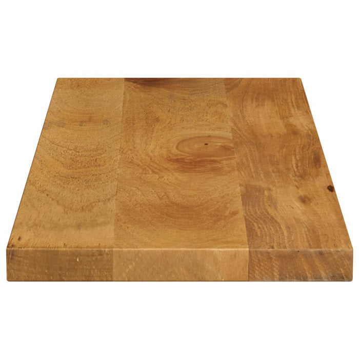 Piano per Tavolo 90x30x3,8 cm Rettangolare Legno Massello Mango 371632