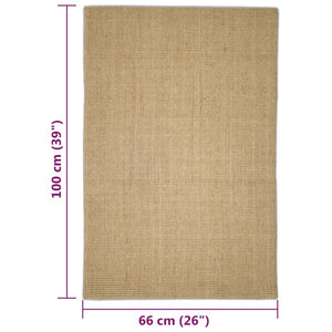 Tappeto in Sisal per Tiragraffi 66x100 cm 3203409