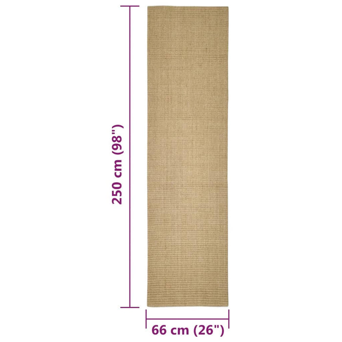 Tappeto in Sisal per Tiragraffi 66x250 cm 3203412