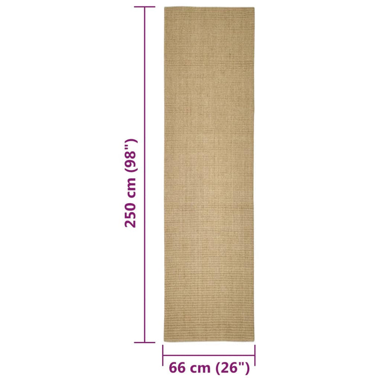 Tappeto in Sisal per Tiragraffi 66x250 cm 3203412