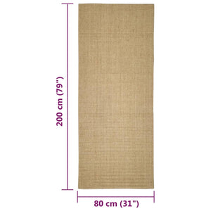 Tappeto in Sisal per Tiragraffi 80x200 cm 3203417