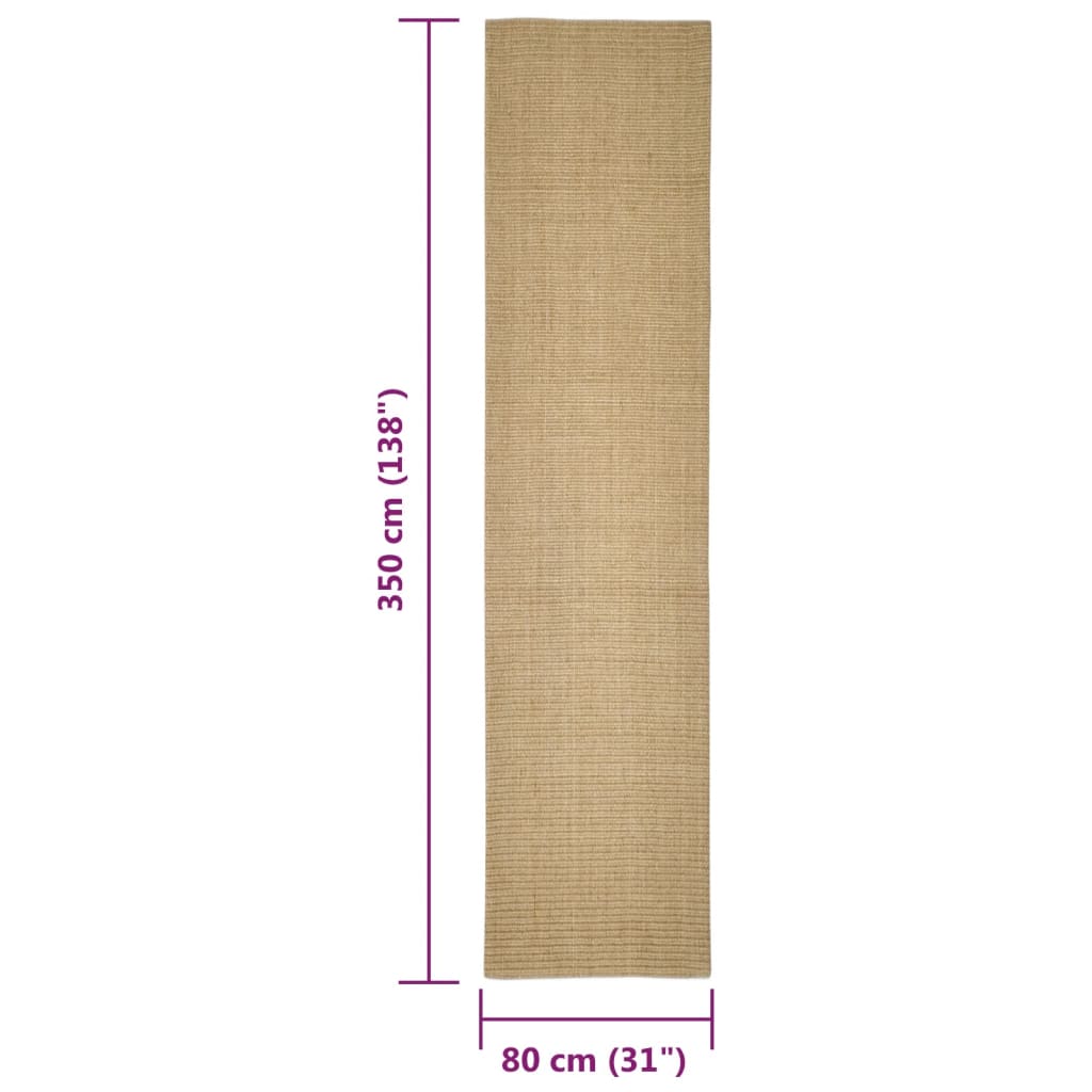 Tappeto in Sisal per Tiragraffi 80x350 cm 3203420