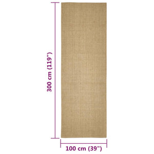 Tappeto in Sisal per Tiragraffi 100x300 cm 3203425