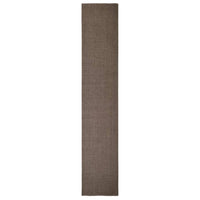 Tappeto in Sisal per Tiragraffi Marrone 66x350 cmcod mxl 78225